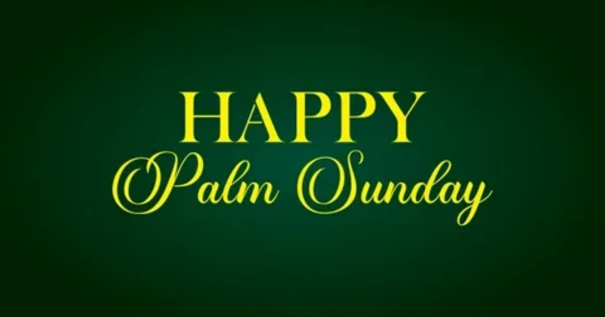 happy palm sunday