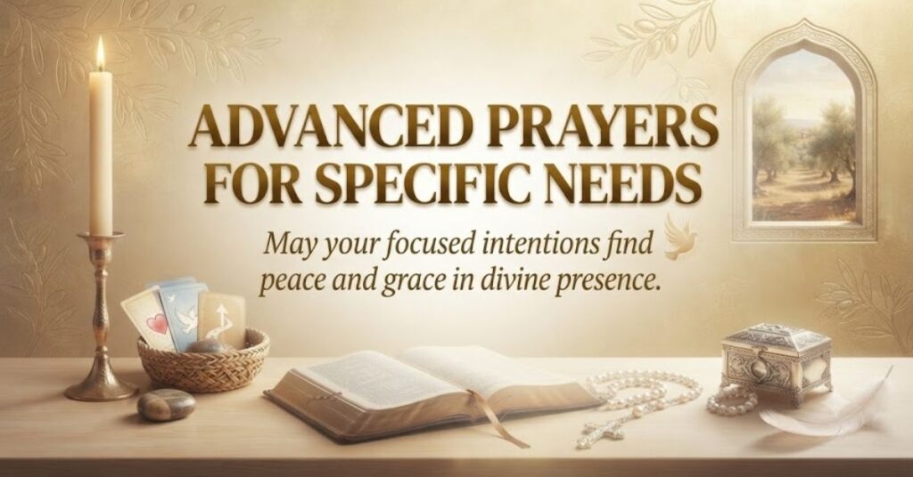 Advanced Prayers for Specific Needs