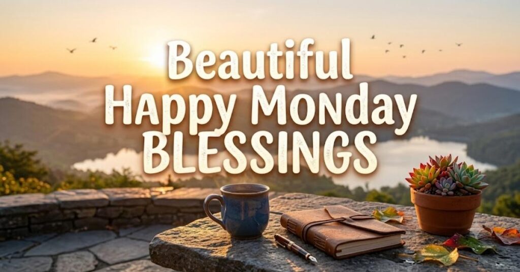 Beautiful Happy Monday Blessings