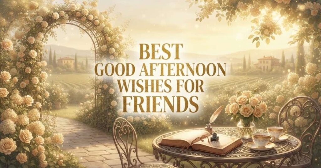 Best Good Afternoon Wishes for Friends
