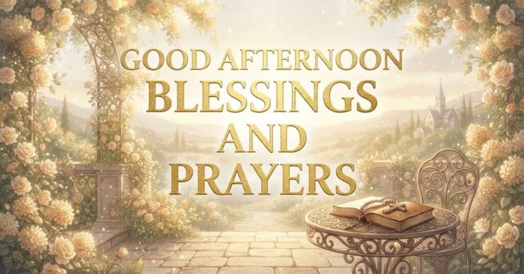 Good Afternoon Blessings and Prayers