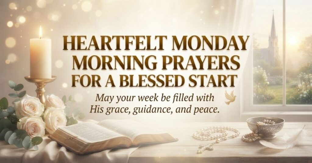 Heartfelt Monday Morning Prayers for a Blessed Start