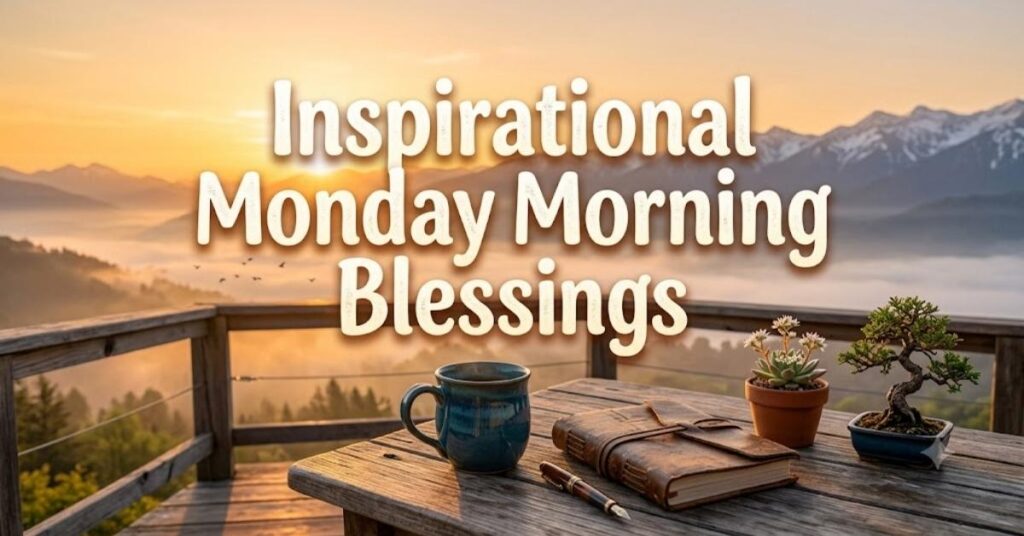 Inspirational Monday Morning Blessings