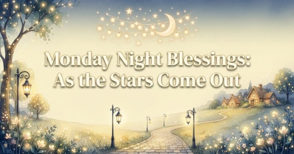 Monday Night Blessings: As the Stars Come Out